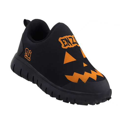 Tênis Novopé Personalizado Com Nome Halloweens Preto
