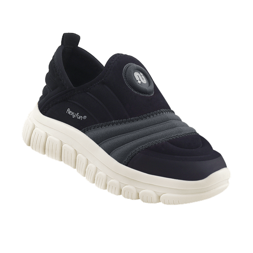 Tênis Infantil Novopé Flexyfun Preto Off White