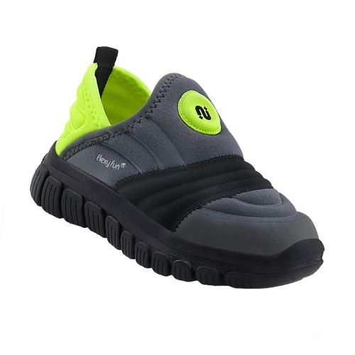 Tênis Infantil Novopé Flexyfun Chumbo Preto
