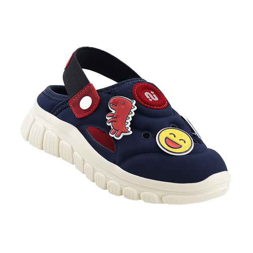 Chinelo Infantil Novopé Flexyfun2 Super Flexível Marinho Off White