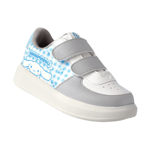 Tênis Infantil Cinnamoroll Novopé Branco com Azul
