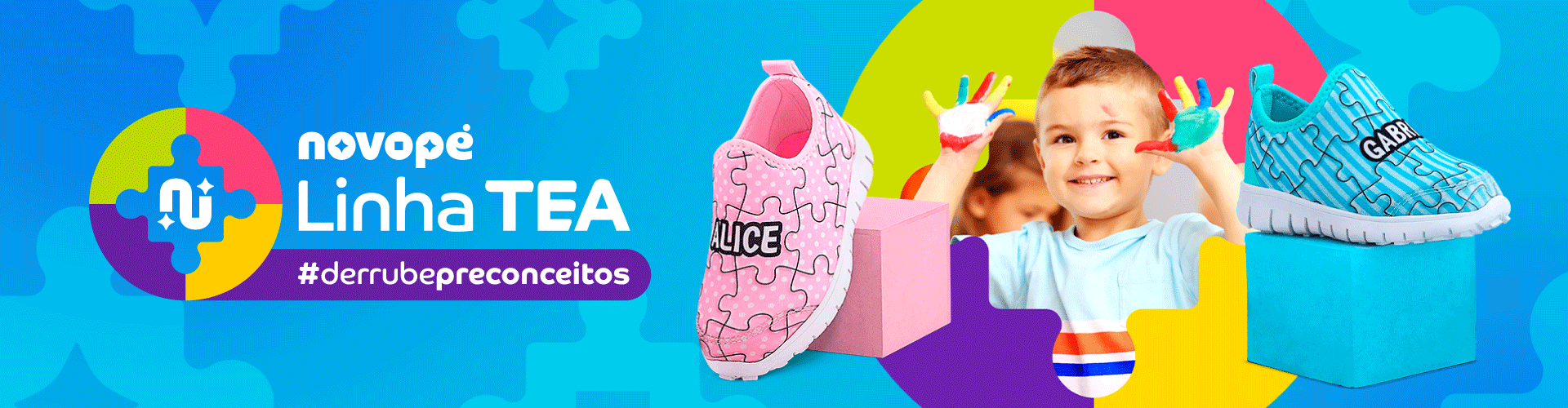 Novopé Linha TEA